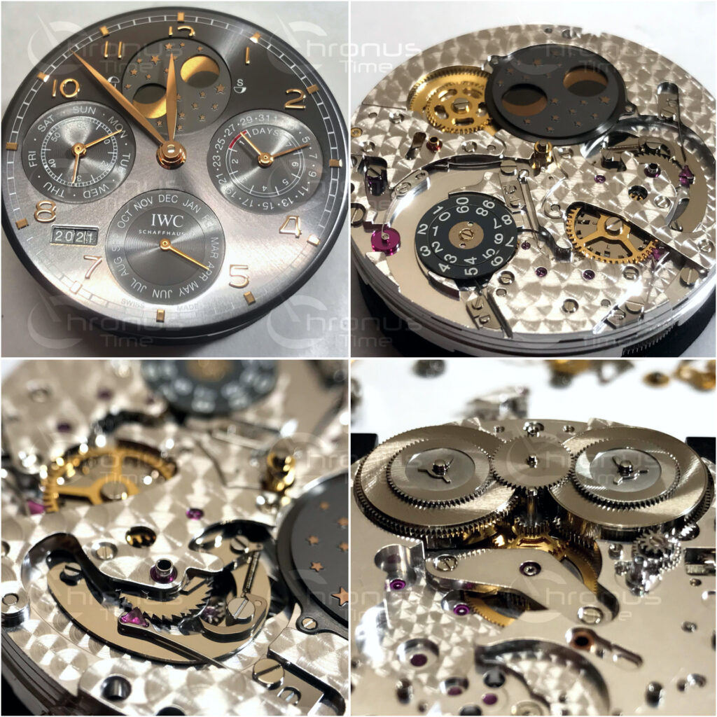 Репасаж годинника IWC Perpetual Calendar Репасаж годинника IWC з вічним календарем
