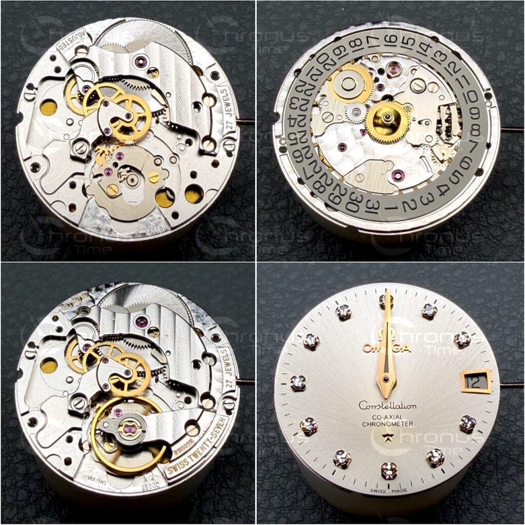 Репассаж Omega Constellation обслуживание механизма Репассаж часов Omega Constellation